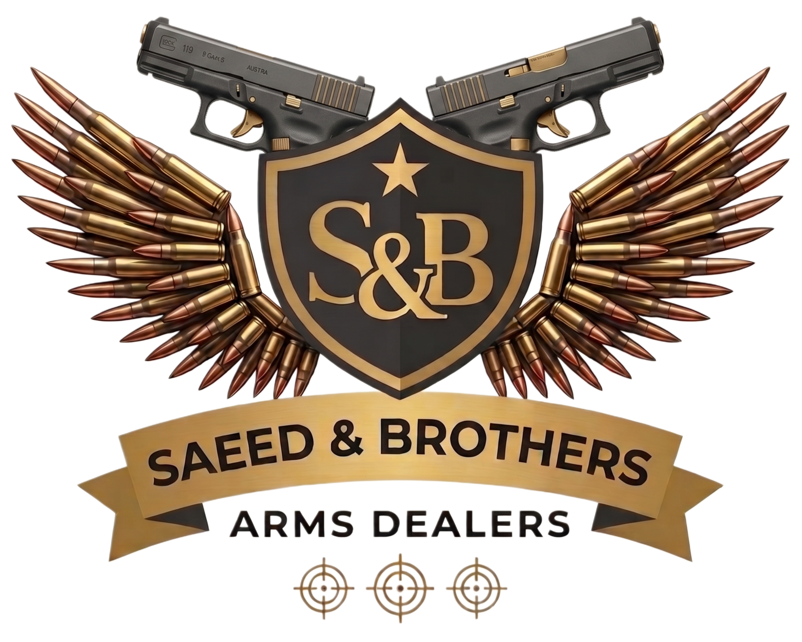 Saeed & Brothers Arms Logo